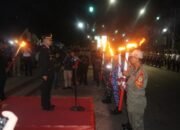 Pelepasan Taptu/Pawai Obor Sambut HUT ke-80 Kemerdekaan RI Tingkat Kabupaten Subang