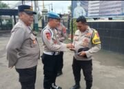 Kanit Provos Aiptu Sahrudin Laksanakan Pemeriksaan Administrasi kepada Personel Polsek Balaraja Polresta Tangerang