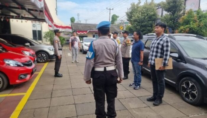 Polsek Cikupa Gelar Apel Pagi, Perkuat Kedisiplinan Personel dan Pengecekan Rutin