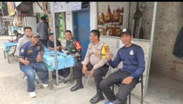 Bhabinkamtibmas Polsek Balaraja Polresta Tangerang Melaksanakan Sambang & Poliran Ajak Jaga Kamtibmas di Wilayah