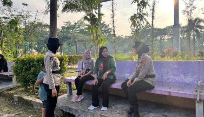 Polresta Tangerang Kerahkan Polwan Amankan CFD di Kawasan Pemkab