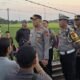 Polres Subang Lakukan Penyekatan Antisipasi Aksi Demo ke DPR RI yang Dilakukan Oleh Pelajar SMK dan Buruh