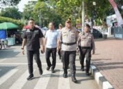 Pelihara Kamtibmas, Kapolresta Tangerang Pimpin Patroli Pusaka di CFD