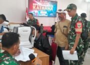 TNI Dekat Bersama Rakyat Dampingi Tes Skrining Operasi Katarak