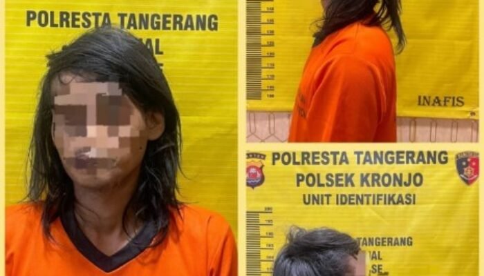 Polsek Kronjo Bekuk Pencuri 4 HP yang Masuk Rumah Warga Lewat Jendela