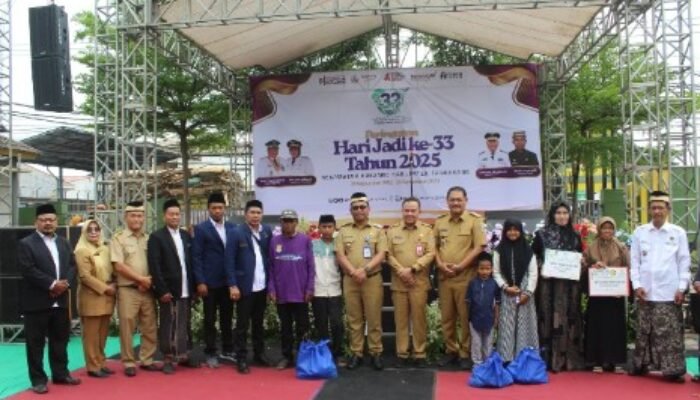 Sekda Hadiri Perayaan HUT Ke-33 Kecamatan Kosambi