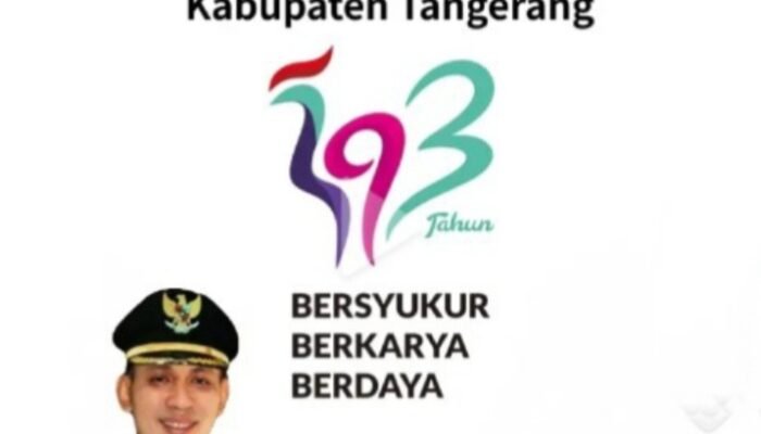 Kurnia, S., STP. M., Si. Camat Teluk Naga Berserta Setiap Dan Jaajran mengucapkan Selamat Hari Jadi Kabupaten Tangerang ke 393