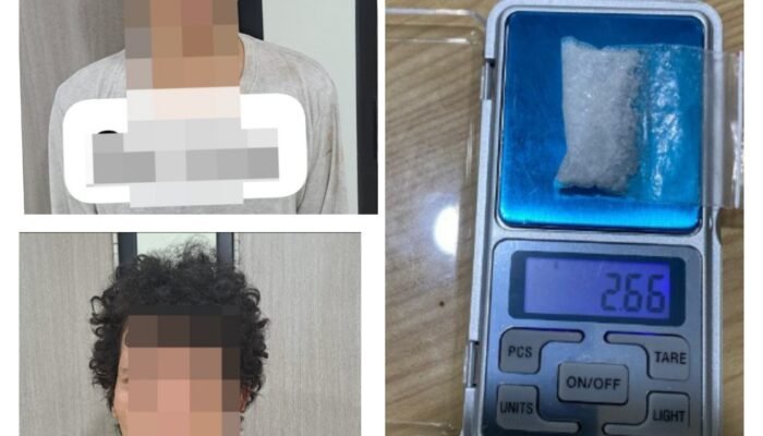 Satresnarkoba Tangkap Dua Pemuda di Tanah Tinggi, Sita 2,66 Gram Sabu