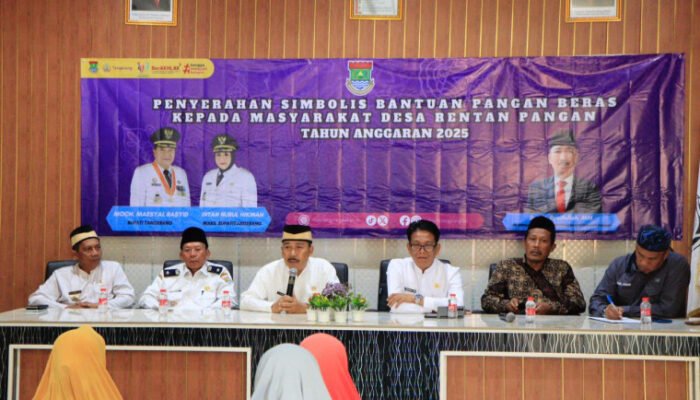 DPKP Salurkan 17.250 Kg Beras untuk 15 Desa Rentan Pangan