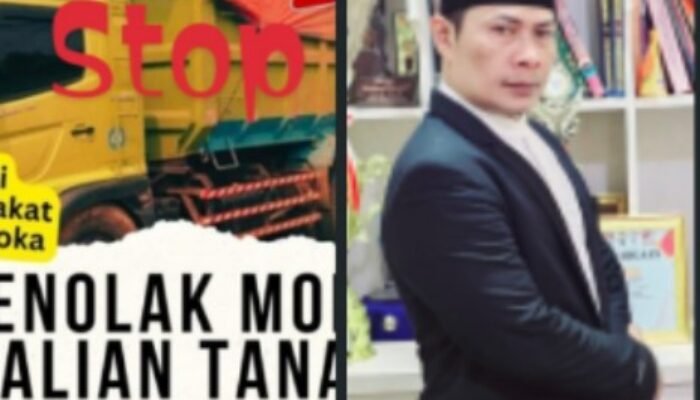 Tokoh Agama Dan Masyarakat Cisoka Tolak Dum Truk Tanah Melintas Di Wilayah Cisoka