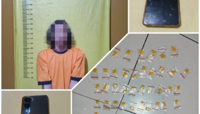 Polsek Sepatan Bekuk Pengedar Obat Keras Tanpa Izin di Kontrakan Desa Kayu Agung