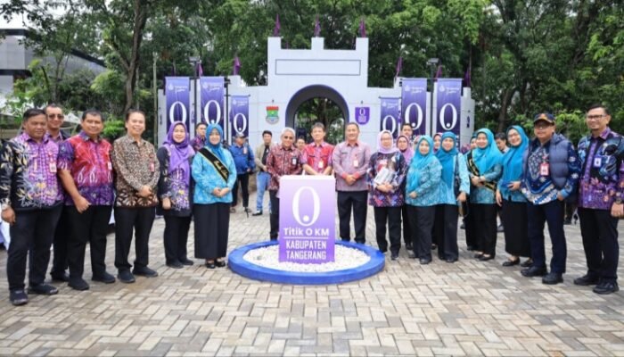 Tugu Titik Nol Kabupaten Tangerang Diresmikan sebagai Zona Literasi Digital