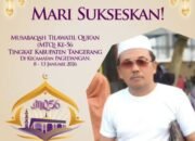 H. Bustomi Pengusaha Besar Pemilik CV Barokah Sekaligus Tokomas Wilayah Kresek  Ajak Masyarakat Sukseskan MTQ ke-56  Tingkat Kabupaten Tangerang