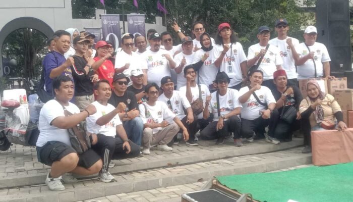 Ketua KWRI Hadir HPN Yang Di Usung Oleh PWI Kabupaten Tangerang Bersama OPD Sukses Gelar Jalan Santai, Dimeriahkan Ribuan Peserta