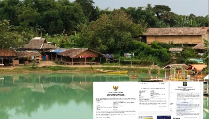 Tempat Wisata Danau Biru Cigaru di Kabupaten Tangerang Sudah Memiliki Izin Lengkap