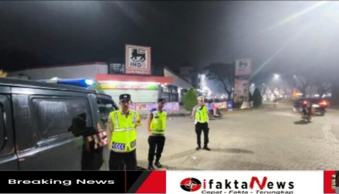 Polsek Cikupa Laksanakan Patroli Ops Cipkon KRYD Antisipasi Gangguan Kamtibmas