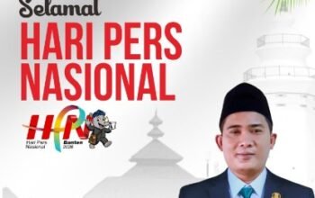 H. Ahmad Baidowi, S. pd. I., M. H. Wakil ketua Dewan DPRD Kabupaten Tangerang Mengucapkan Selamat Hari Pers Nasional Tahun 2026