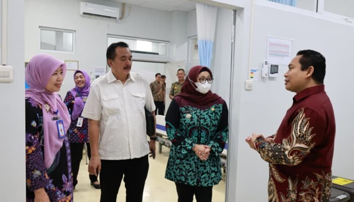 Wabup Intan Kunjungi RS Insan Nusantara Rajeg