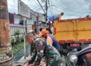 Satgas Sampah Kodim 0510/Trs Bersihkan Kali Cikupa, Warga Turut Aktif