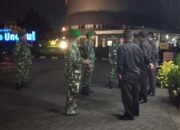 Intensifkan Keamanan Wilayah Koramil 14/Panongan Patroli Malam