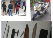Komplotan Curanmor Jaringan Lampung Dibongkar Polisi Batuceper, 9 Motor Diduga Sudah Digasak